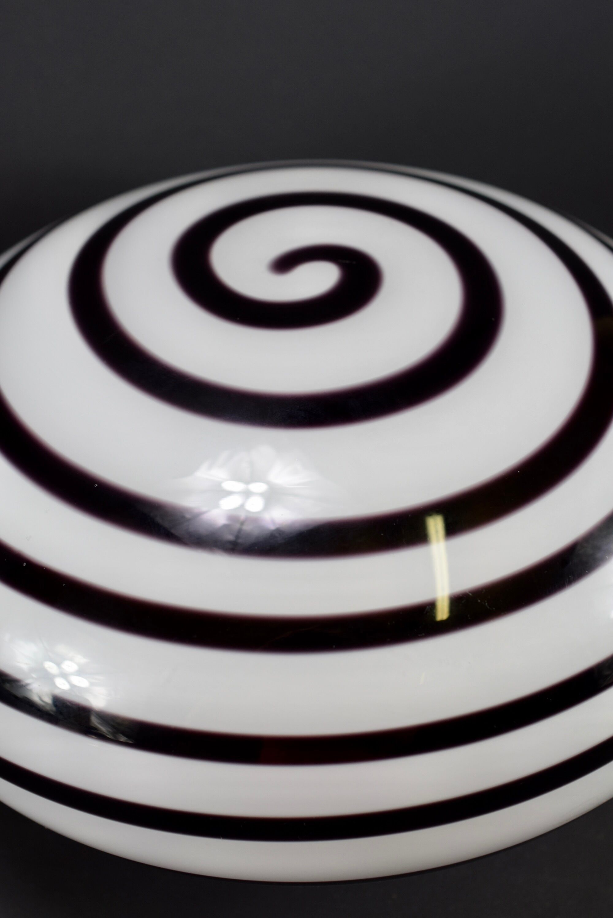 Vintage lamp zebra eglo black and white vintage