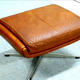 Armchair - Ottoman leather 1960