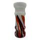 Flamed opaline vase