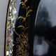 Old Napoleon III pink and mother-of-pearl inlaid tray