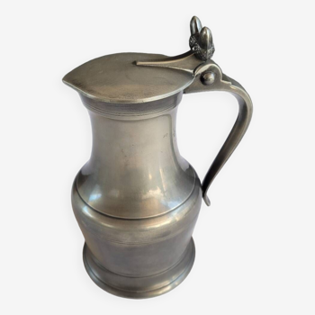 Pewter pitcher