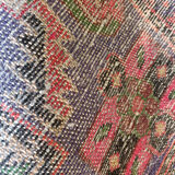 Moroccan handmade wool rug 215 cm x 120 cm