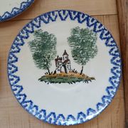 5 petites assiettes/ soucoupes Saint Clément