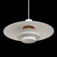 Louis Poulsen / Poul Henningsen “PH 4-3” lampe suspendue / Design danois moderne du milieu du siècle / Années 1970
