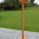 Vintage wooden coat rack, 1970