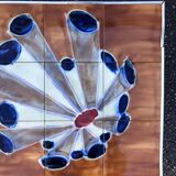 Vintage ceramic coffee table 60s