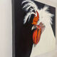 Coq - contemporary oil painting on canvas
