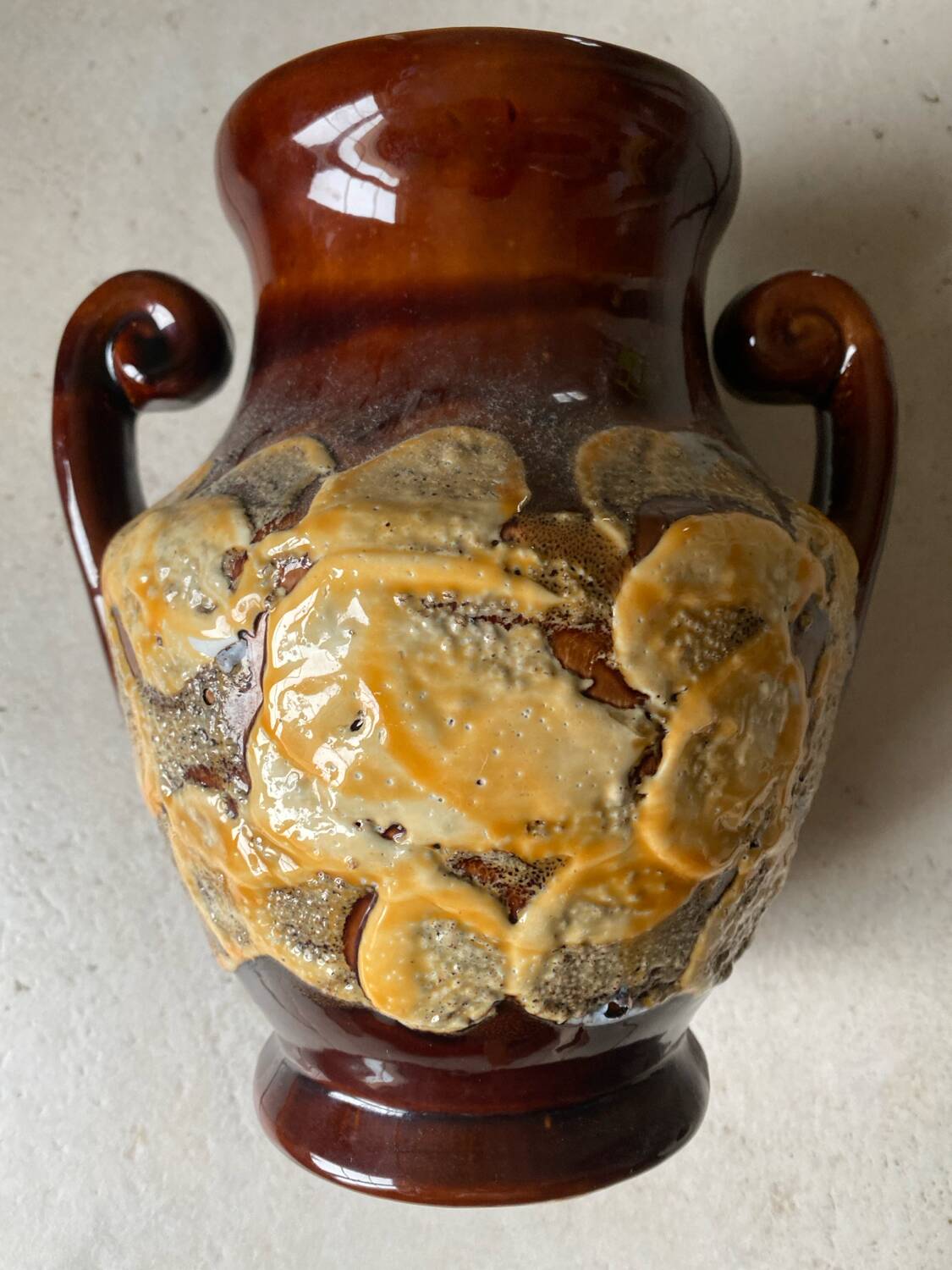 Vase écume de l’océan vintage