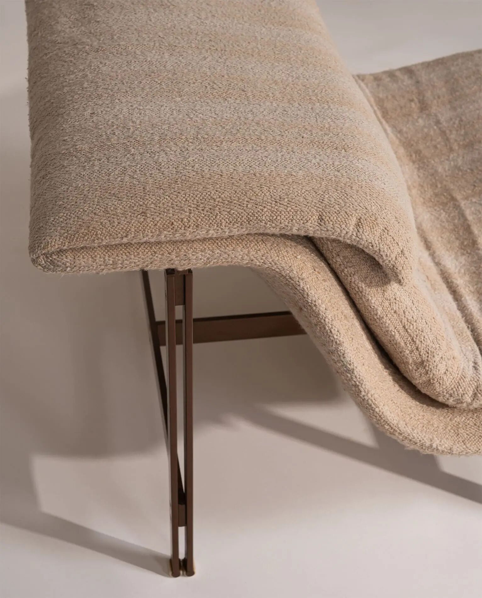Chaises lounge Wave par Giovanni Offredi pour Saporiti, années 1970.