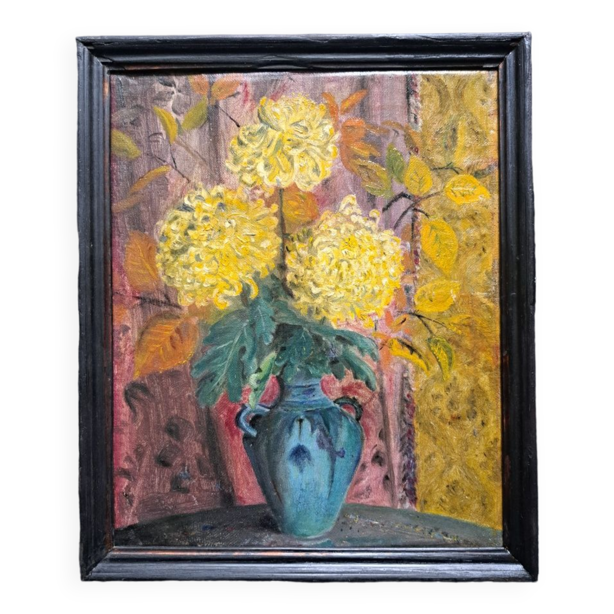 Painting HST still life, School of Paris, post-impressionism in Fauvism style, signed - 1907