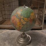 Old terrestrial globe