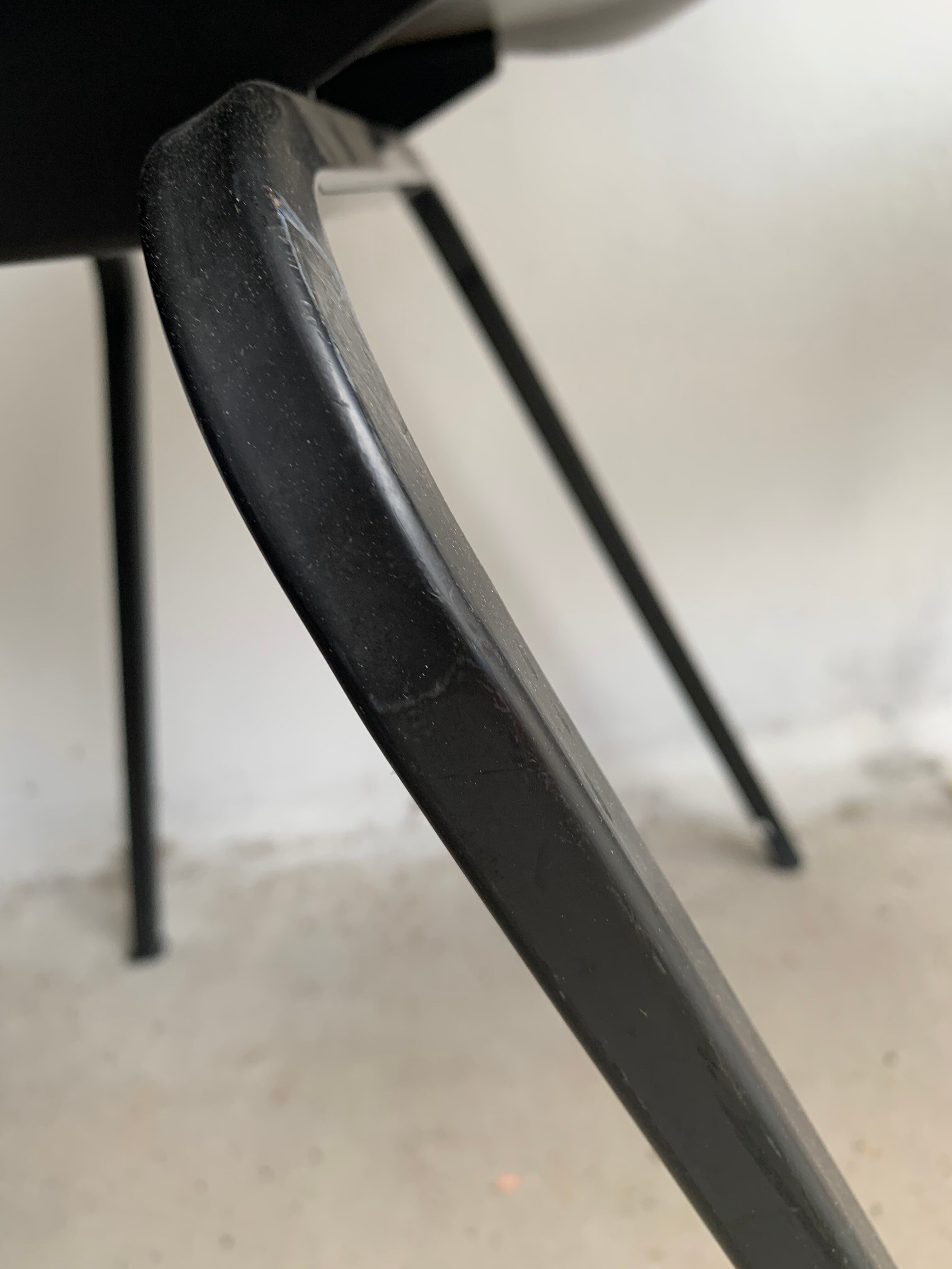 Set of 6 rosewood chairs Eromes