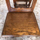 Chaise lorraine bois chene vintage