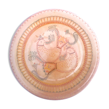 Naïve plates with birds of Sardinia