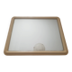 Miroir vintage blanc crème