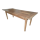 Walnut farmhouse table 200x80 8 people.