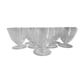 Lot of 8 Baccarat liqueur glasses