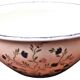 Glazed ceramic salad bowl Orchies Moulin des Loups