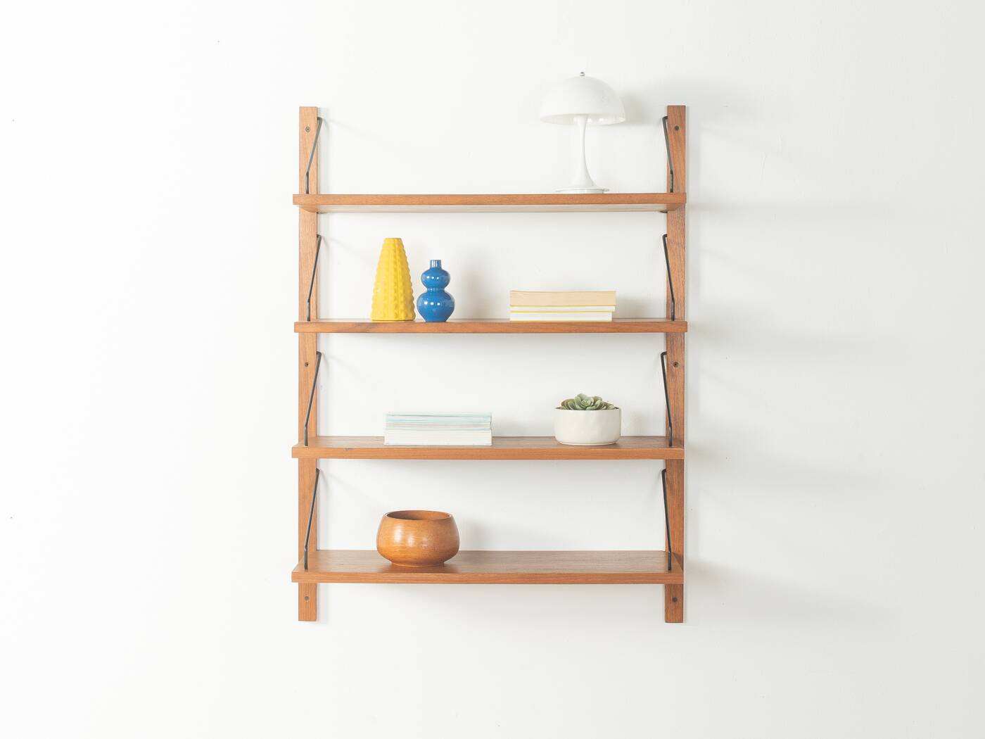 Elegant wall shelf by Poul Cadovius, 1950s, teak