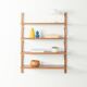 Elegant wall shelf by Poul Cadovius, 1950s, teak
