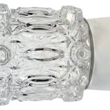 Vintage White Porcelain Ceiling Light, 1970s