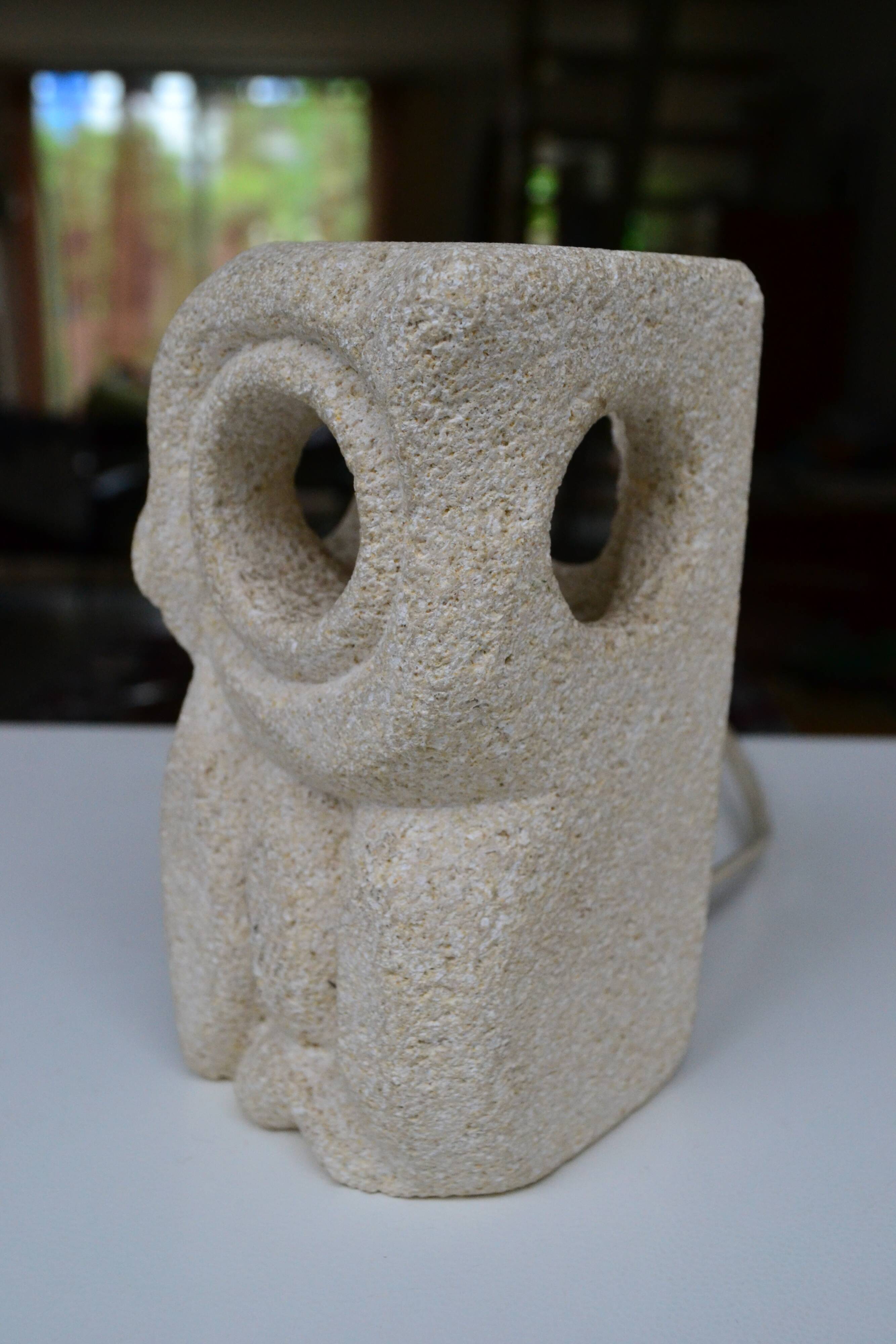 Albert Tormos vintage owl lamp