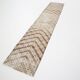 Tapis de couloir turc beige pastel doux 2x9, 54x276 cm