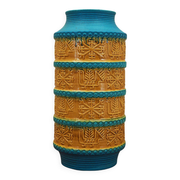 Vase en céramique, design allemand, années 1960, fabrication : Bay Keramik