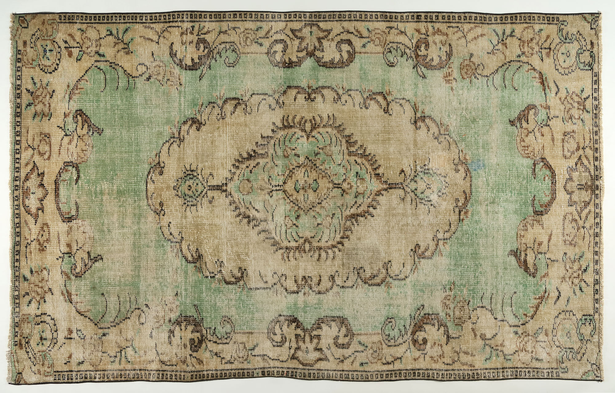 Anatolian handmade vintage rug