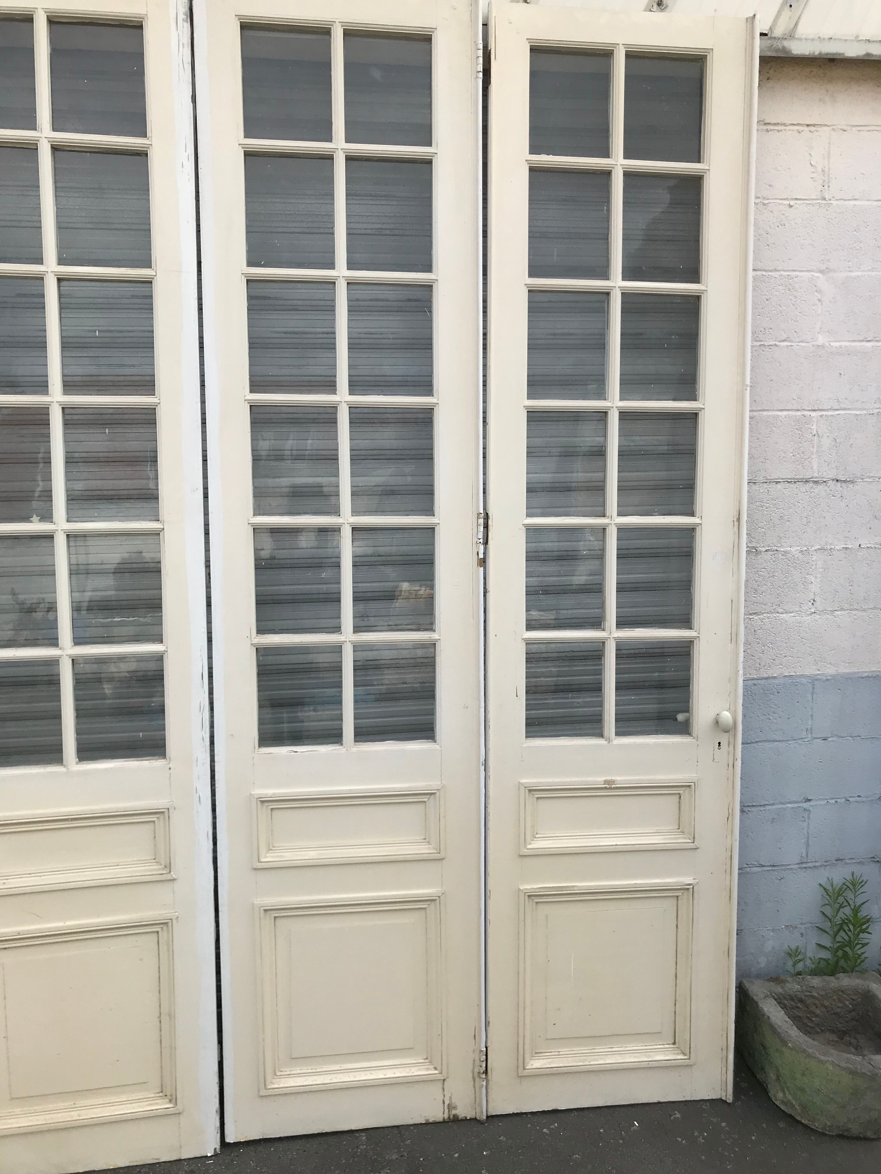 Four large small doors tiles 1900