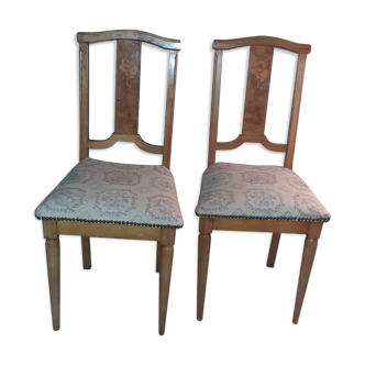 Set of Art Deco chairs