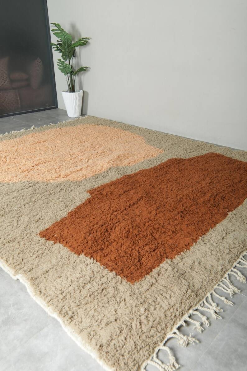 Incredible Moroccan Beni Ourain rug 150/250cm