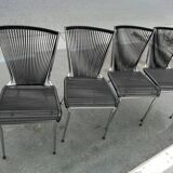 4 chairs "scoubidou"