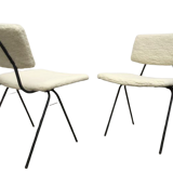 Vintage chairs "compas" by Pierre Guariche 1950