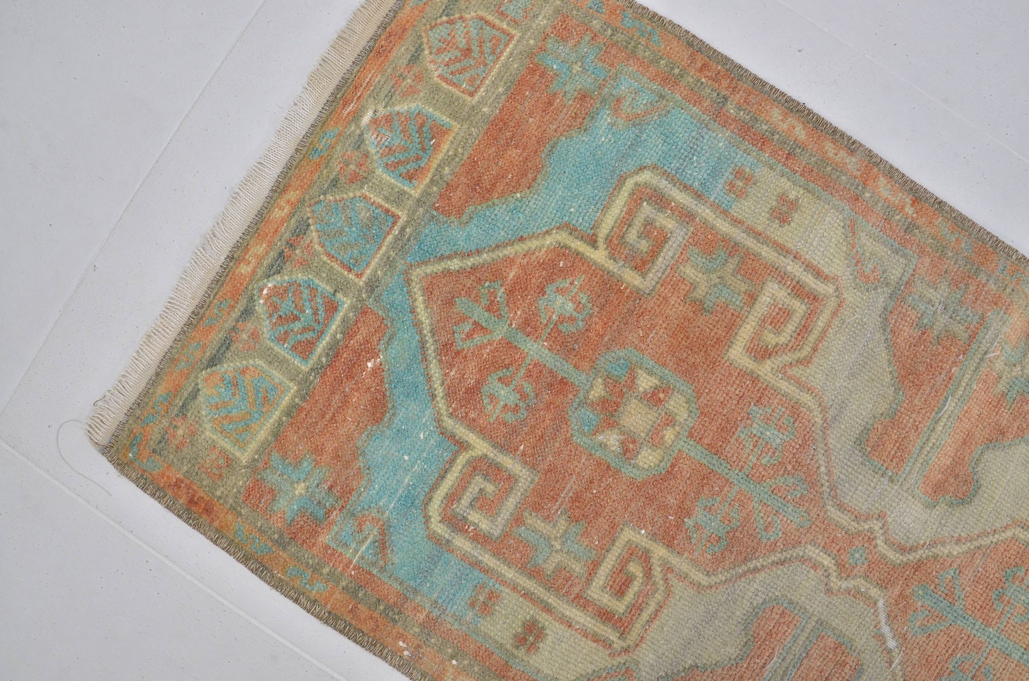 Tapis de porte décoratif Oushak sku 3985