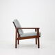 Fauteuil en hêtre danois des années 1960