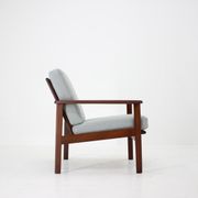 Fauteuil en hêtre danois des années 1960