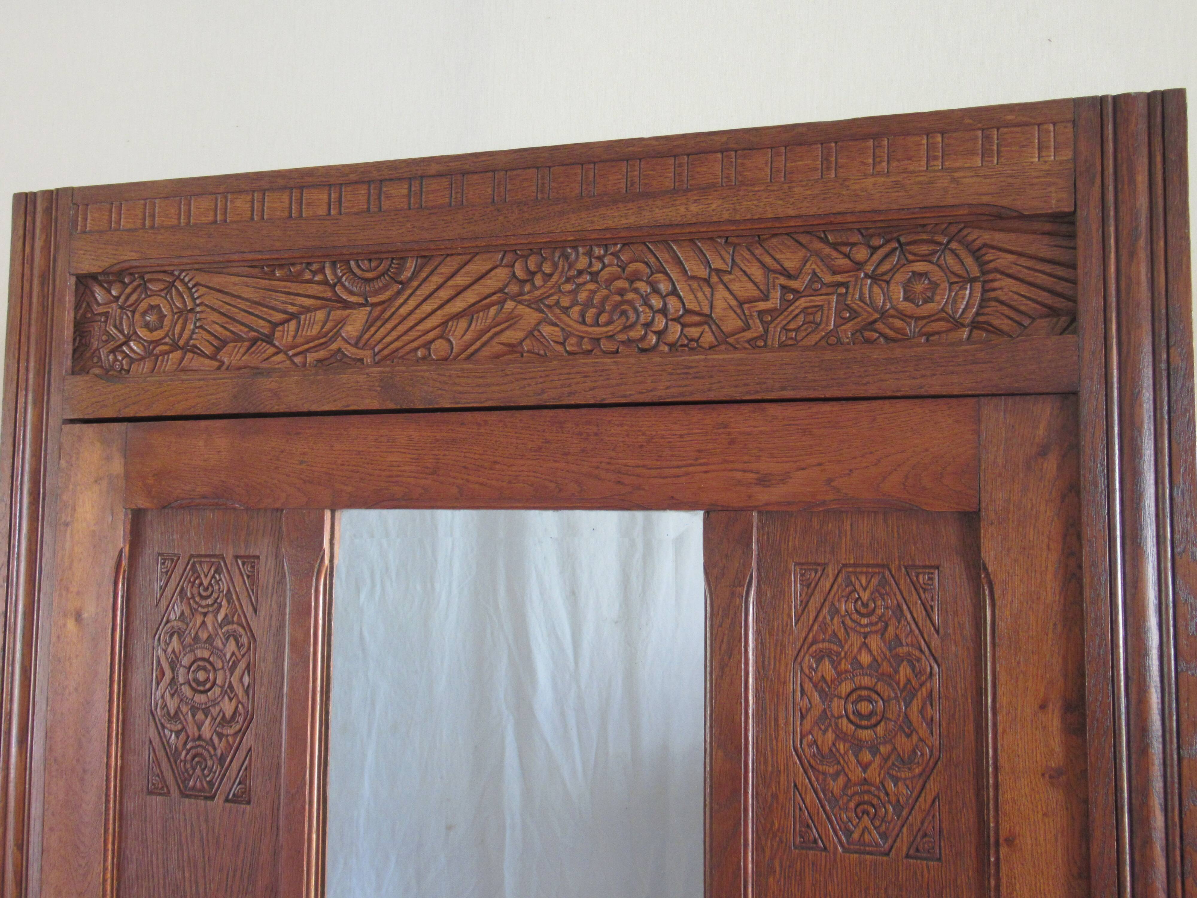Parisian art deco wardrobe.