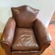 Fauteuil club vintage  en cuir