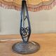 Lampe art nouveau fer forgé