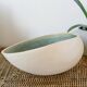 Large vintage shell in glazed ceramic