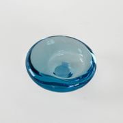 Glass platter, Danish design, 1960s, manufacturer: Holmegaard, designer: Pe