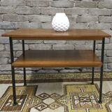 Small teak side table Jese Möbel 1960s vintage