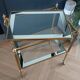 Rolling dessert with removable gold metal tray