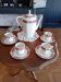 Coffee service set in Limoges porcelain.