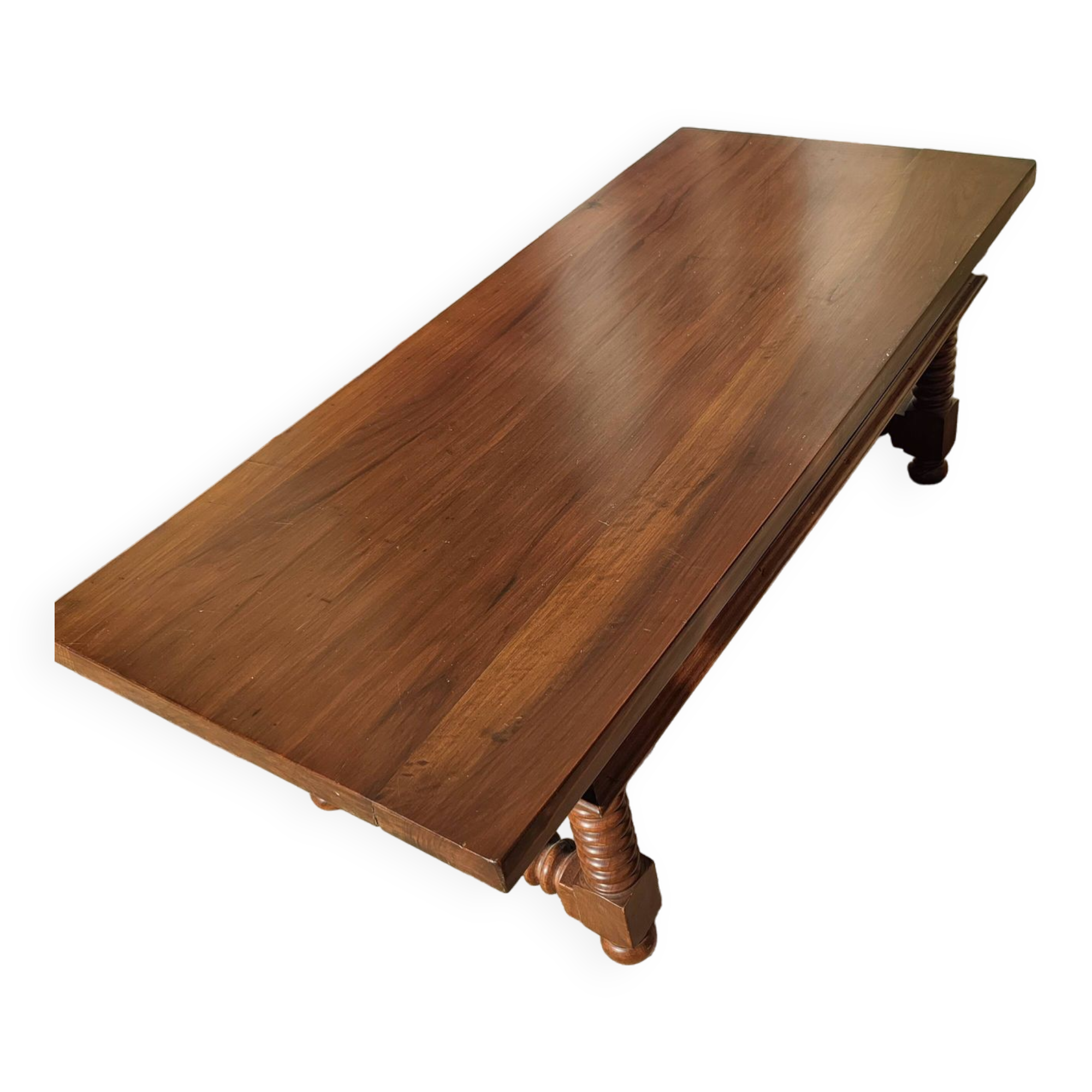 Solid walnut coffee table