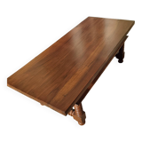 Solid walnut coffee table