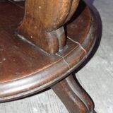 Pedestal side table