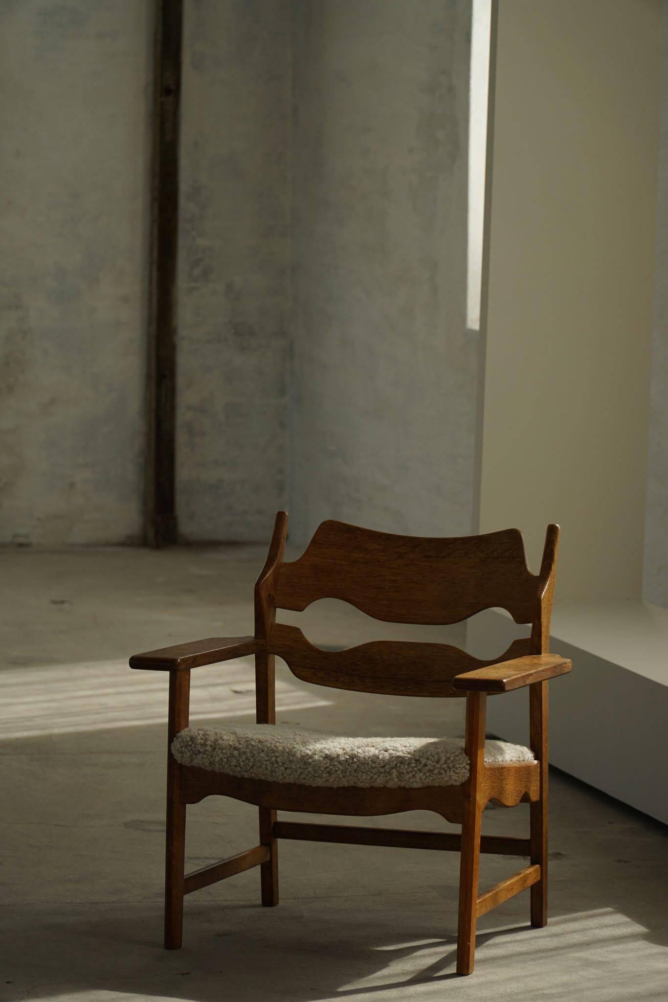 Henning Kjærnulf, Lounge Chairs "Razorblade", Danish design from the mid-century, 1960s.