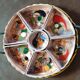 Vintage/ceramic aperitif service Vallauris Marie Christine Treinen